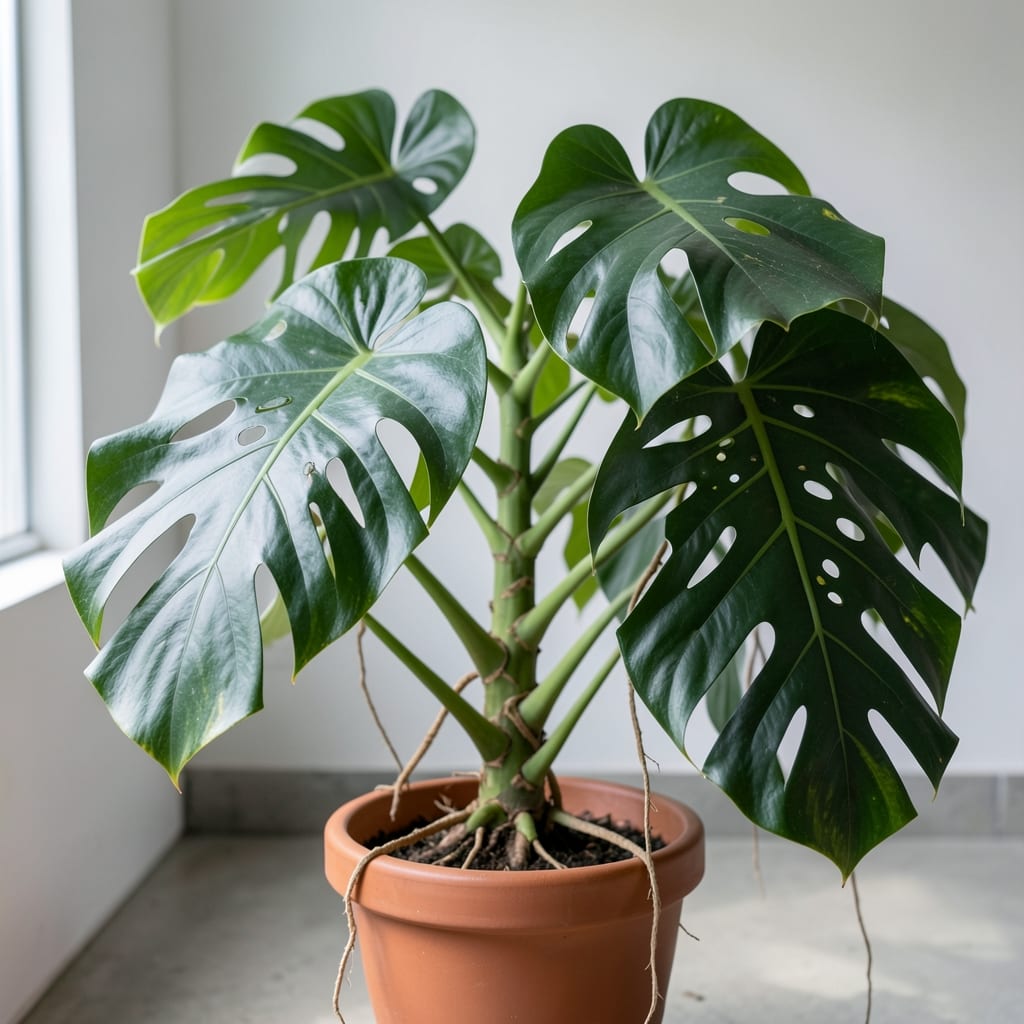 How Much Light for Swiss Cheese Plant: Ideal Brightness Zones for Lush Growth