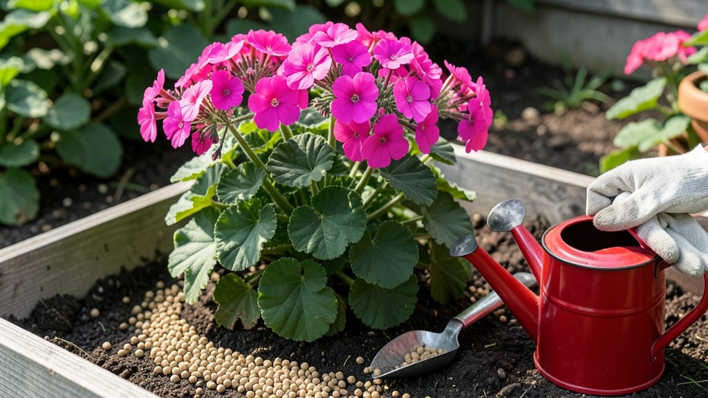 When to Fertilize Geraniums: Spring & Mid-Summer Feeding Schedule for Blooms