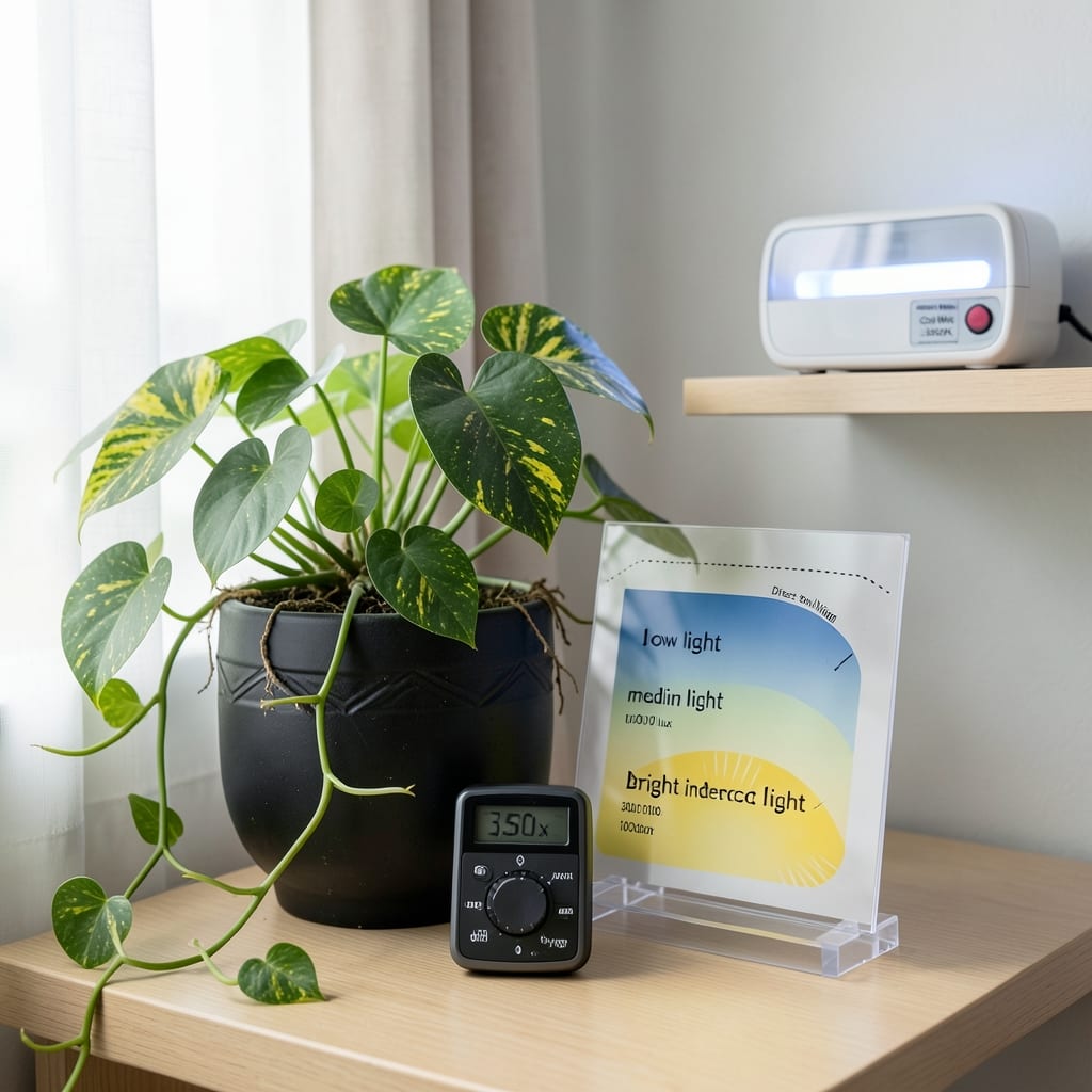 How Much Light for Chinese Money Plant: Bright Indirect Sunlight Needs for Healthy Growth