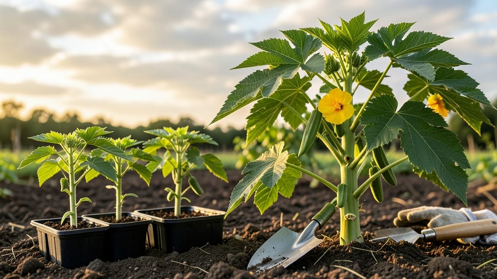 When to Plant Okra in California: Soil Warmth Triggers & Microclimate Secrets
