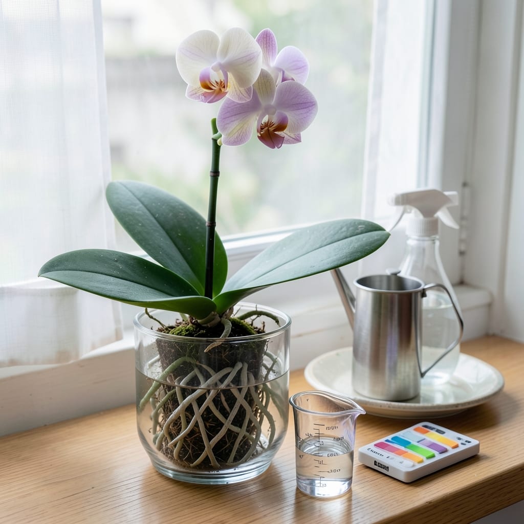 How Much Water to Put in Vase for Orchids: The Exact Ratio for Long-Lasting Blooms