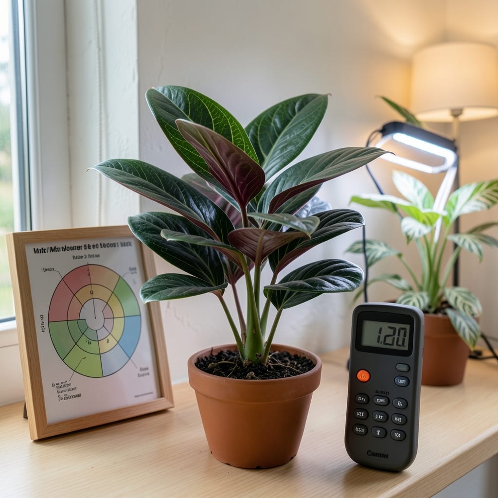 How Much Light for Prayer Plant: Exact Hours & Signs of Stress to Watch