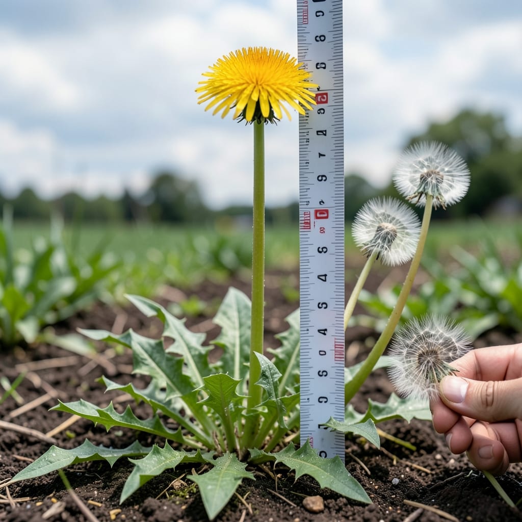 How Tall Can Dandelions Grow: Wildflower Giants Reaching 12 Inches Without Care