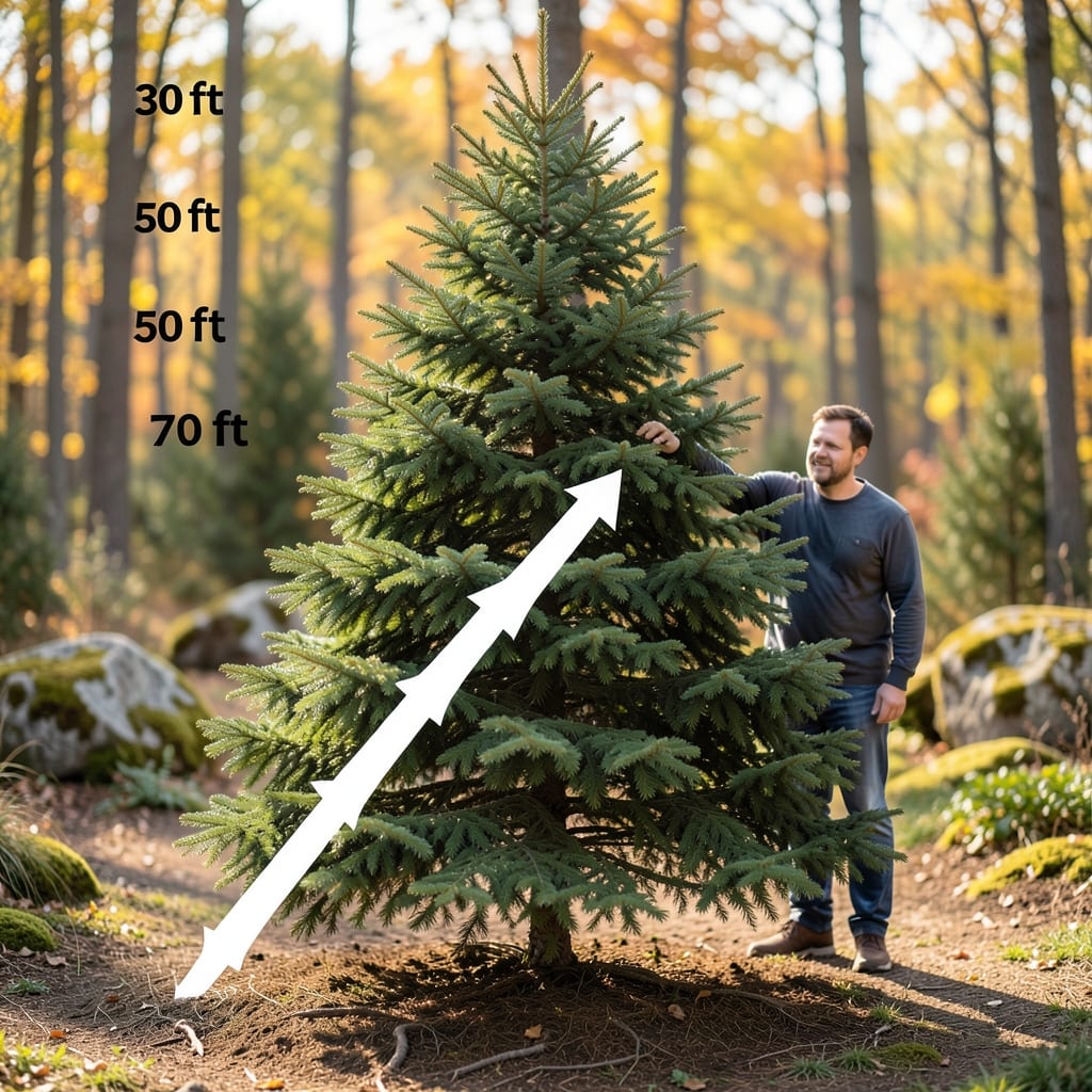How Tall Can Christmas Trees Grow: Exact Heights by Species and Climate Zones