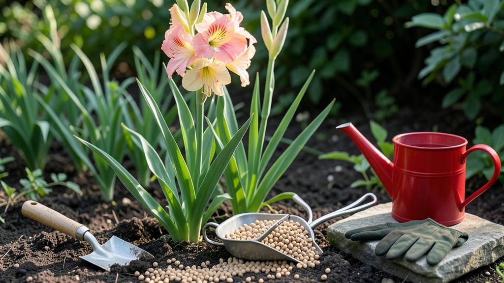 When to Fertilize Gladiolus: Spring Awakening & Post-Bloom Boost Phases