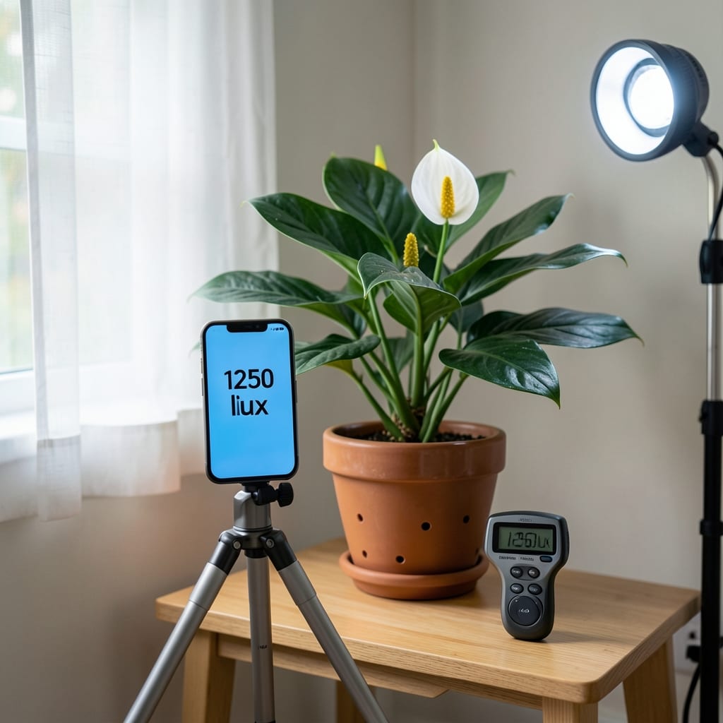 How Much Light Does a Peace Lily Plant Need: Ideal Brightness for Lush Leaves Without Sunburn