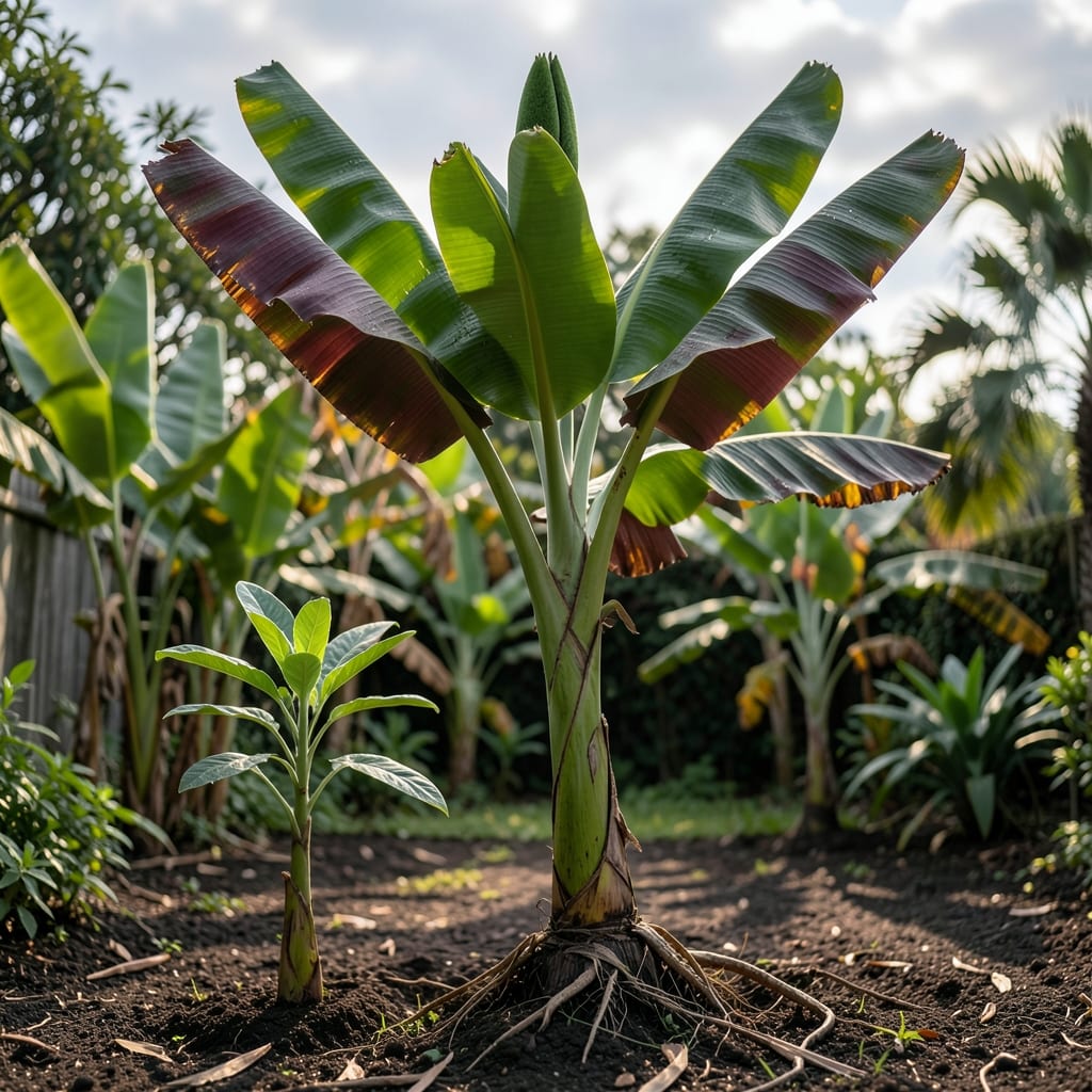 How Tall Do Banana Plants Grow: Variety Height Chart and Space Needs