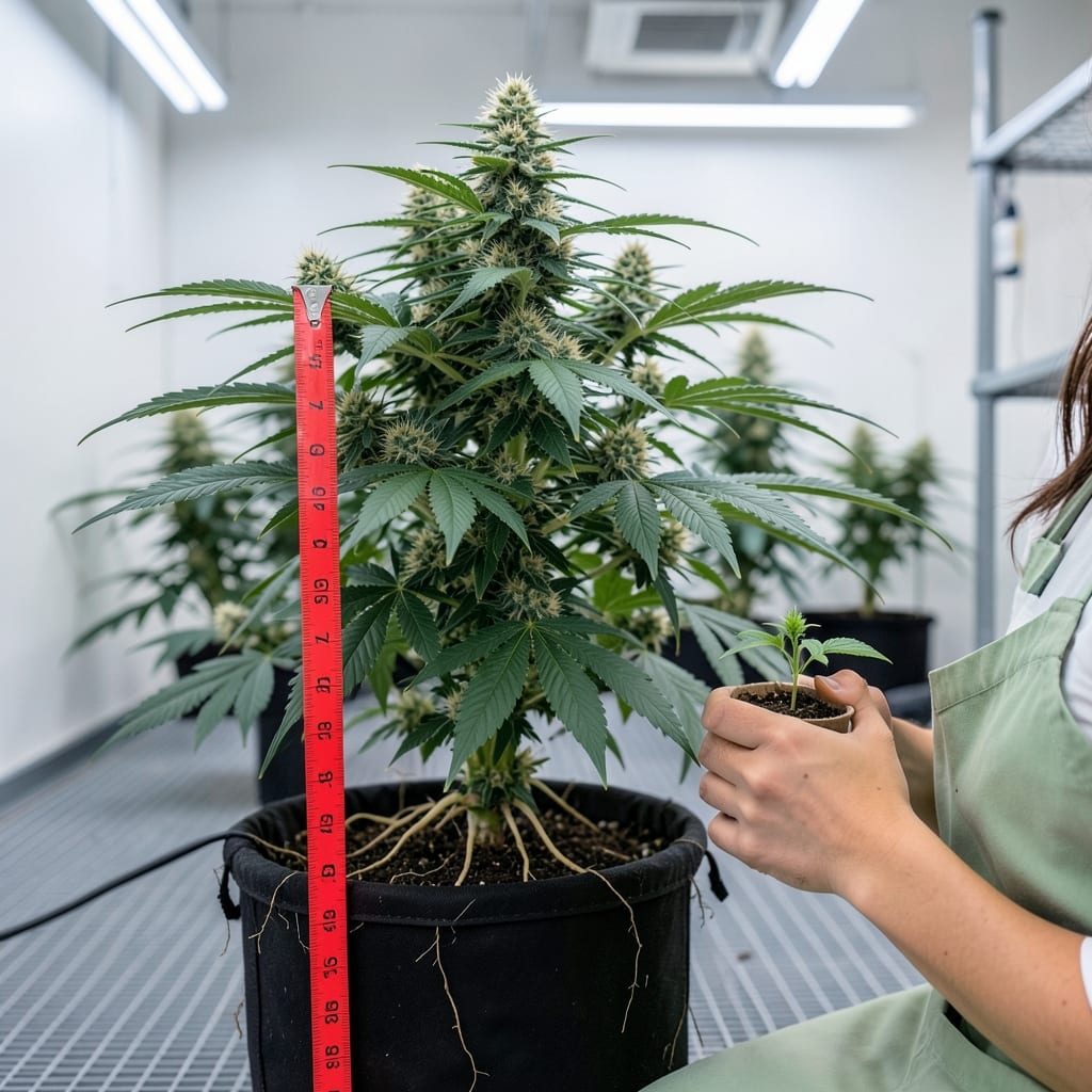 How Tall Autoflower Plants Grow: Exact Heights by Strain Type