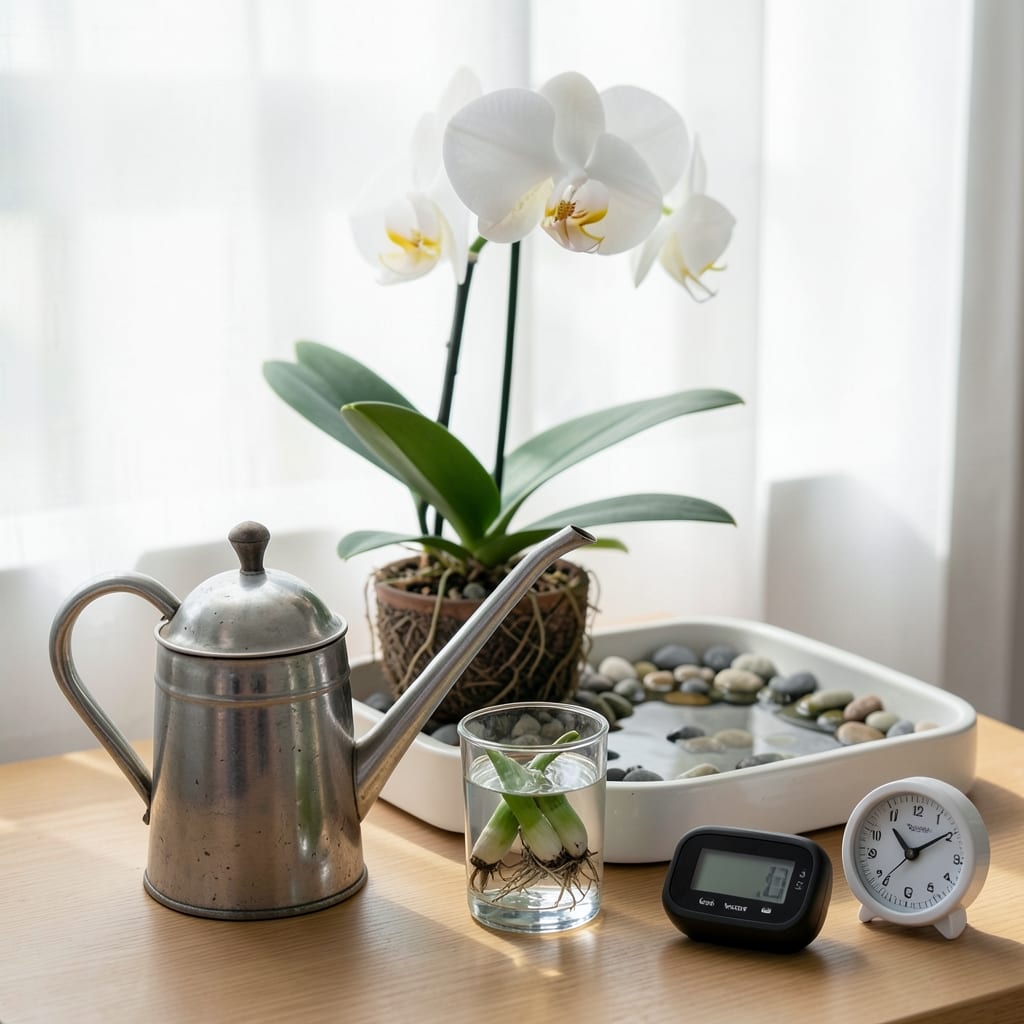 How Often to Water Orchids in a Dry Environment: Signs-Based Schedule for Healthy Roots