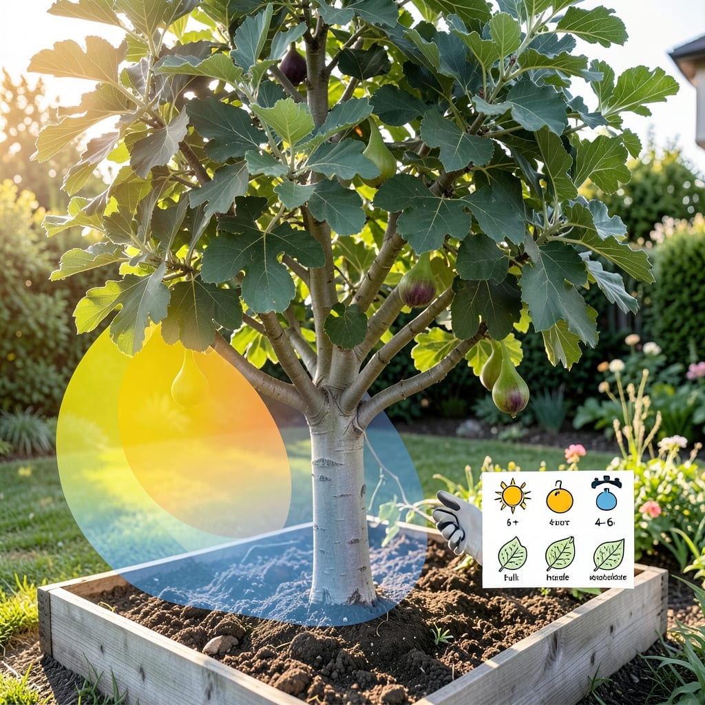How Much Light Does a Fig Plant Need: Sunlight Requirements by Variety and Growth Stages