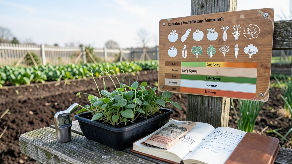 When to Plant a Vegetable Garden in Ontario: Last Frost Dates by Zone + Heat-Tolerant Varieties