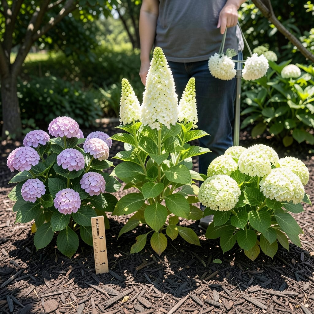 How Tall and Wide Do Hydrangeas Grow: Exact Sizes by Variety & Sunlight Needs