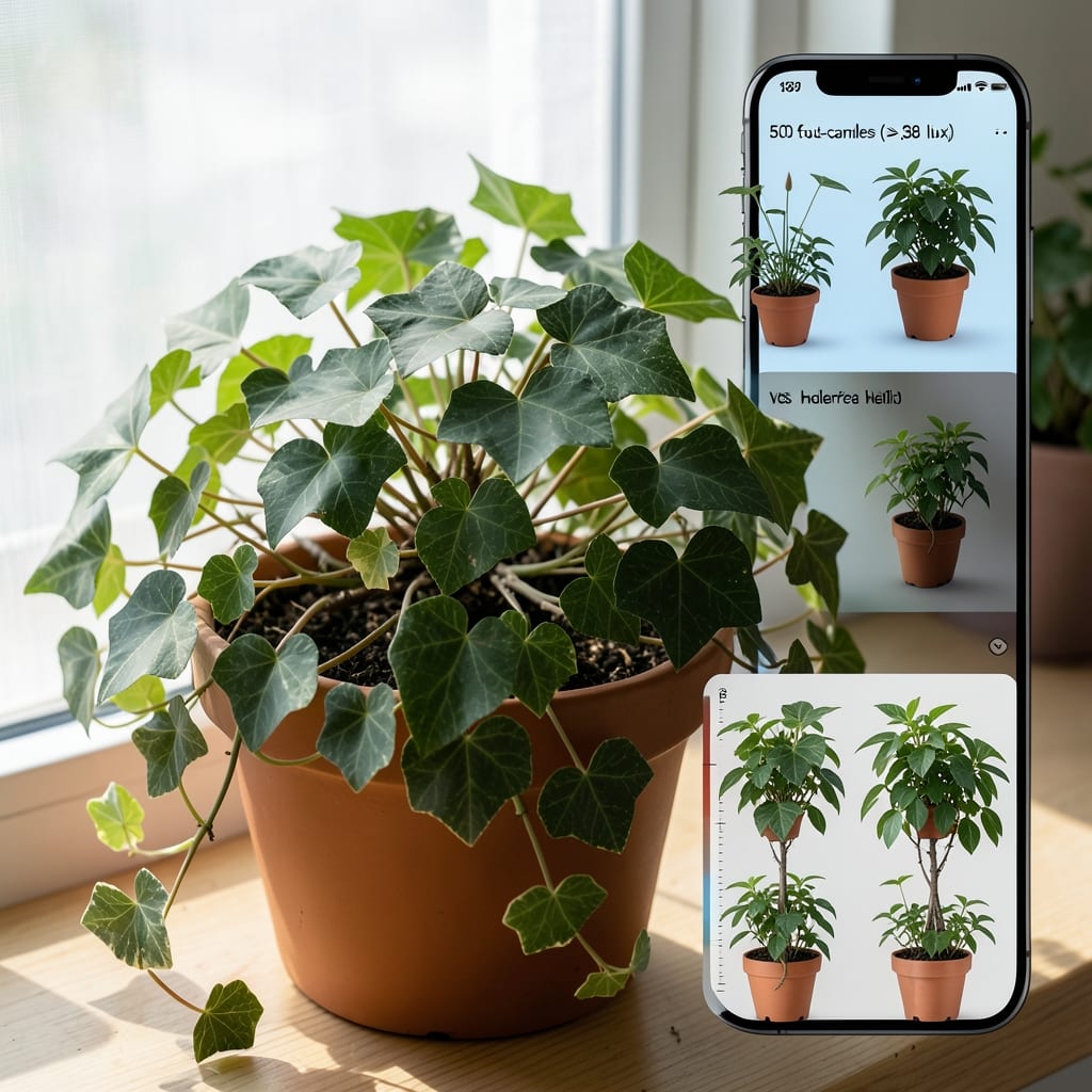 How Much Light Does an Ivy Plant Need: Bright Spots vs. Shady Corners (What Works)