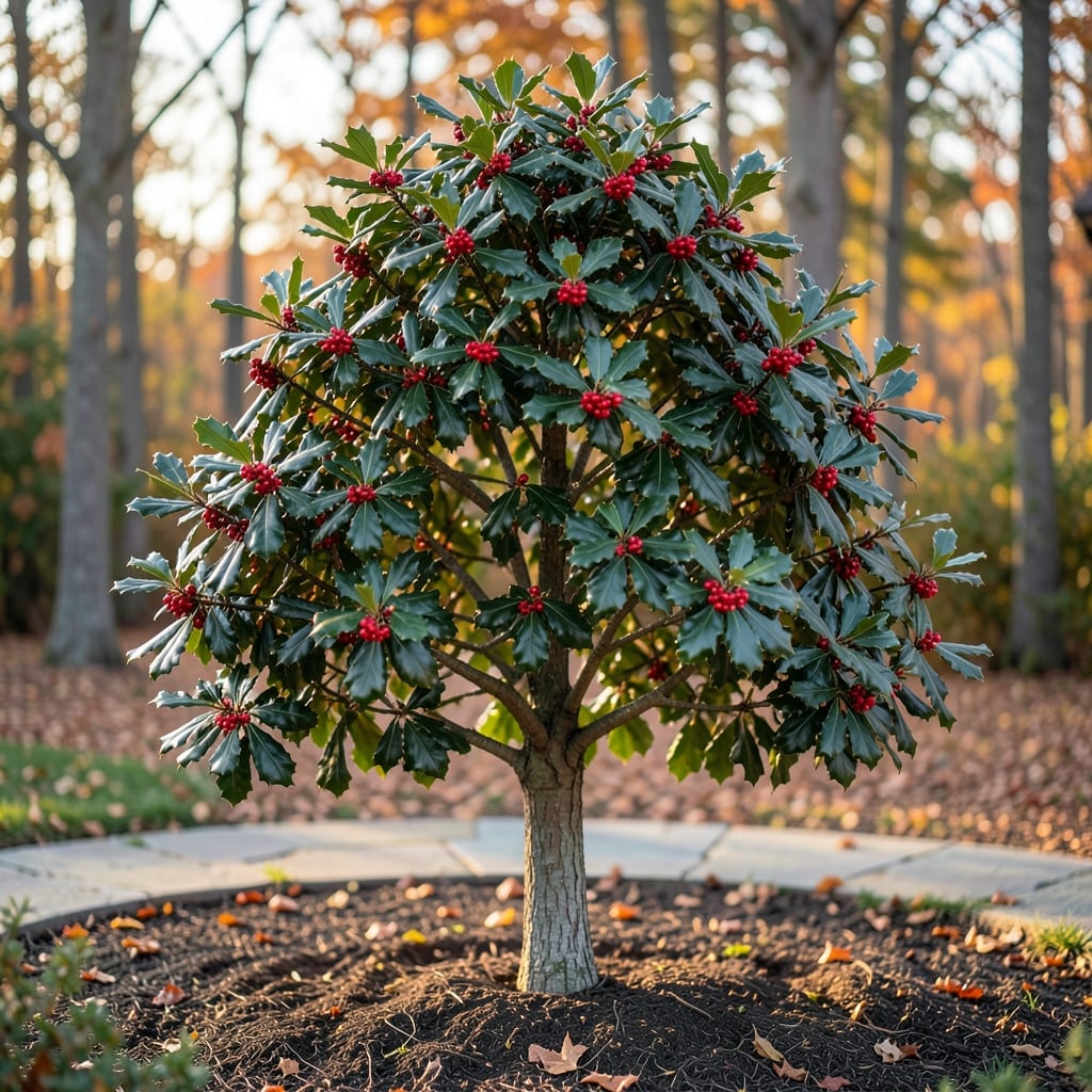 How Tall Can a Holly Tree Grow: Mature Heights by Species and Growing Conditions