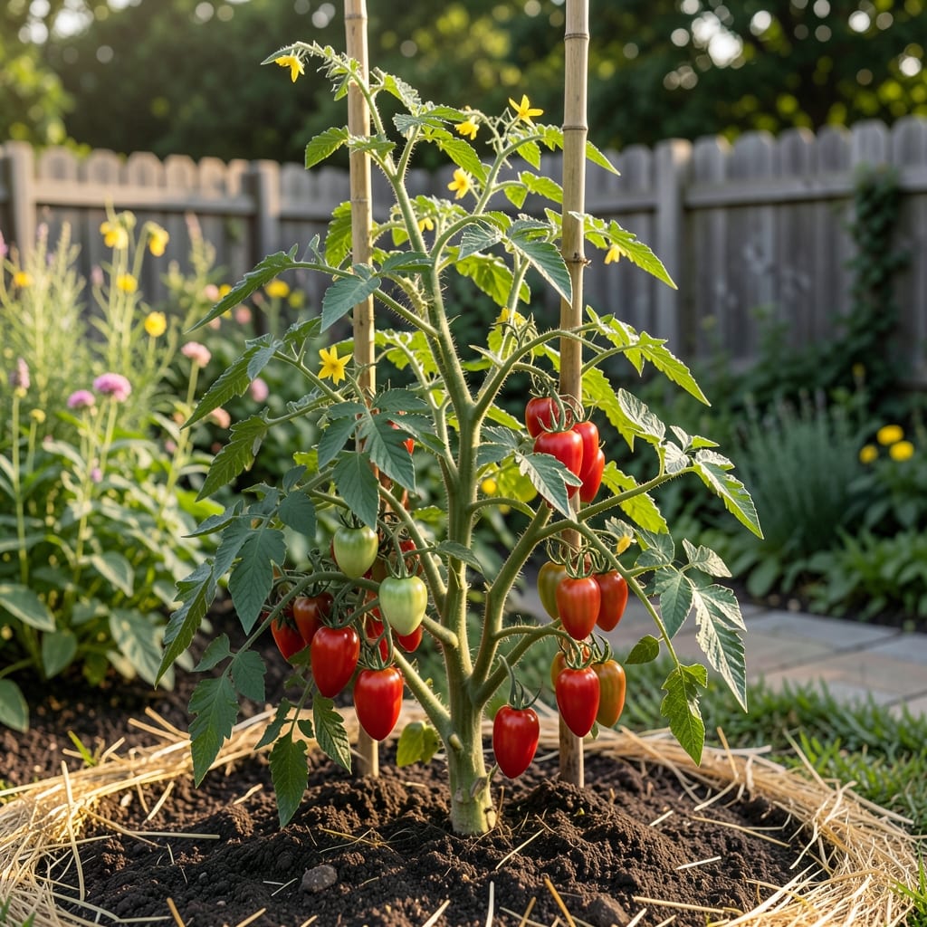 How Tall Do Amish Paste Tomatoes Grow: Variety Heights and Trellis Support Tips