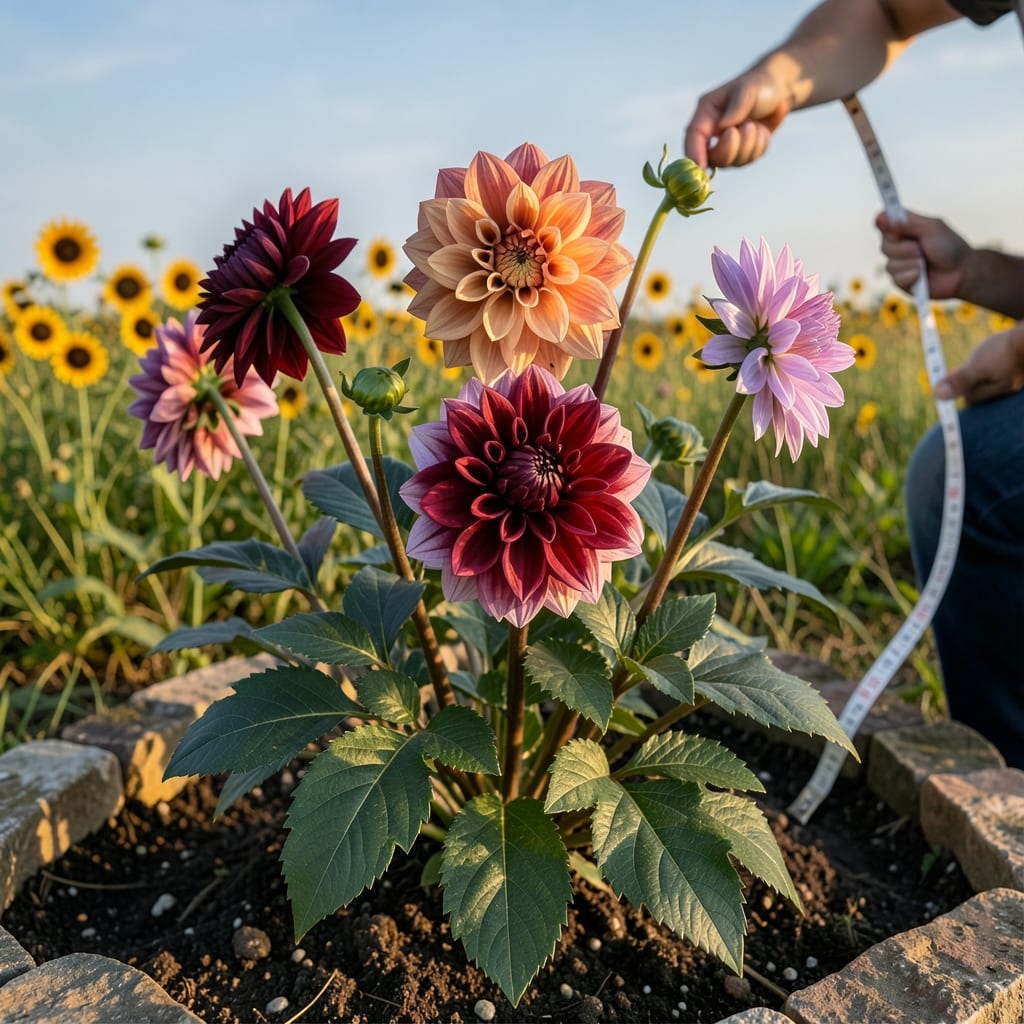 How Tall Dahlias Grow: Height Ranges by Variety and Care Tips