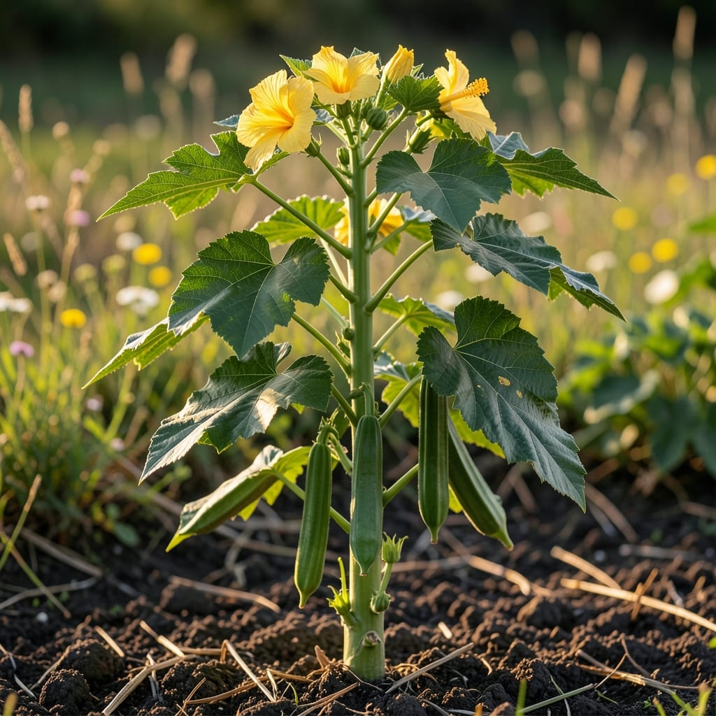 How Tall Can Okra Plants Grow: 10-Foot Giants vs Dwarf Varieties Compared