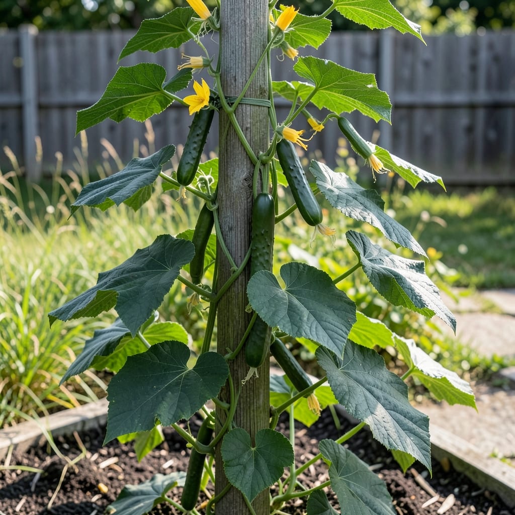 How Tall Can Cucumber Plants Grow: Trellis vs Vines—Max Heights by Variety