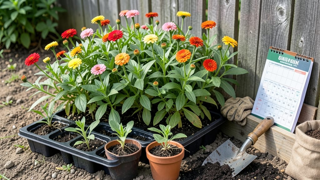 When to Plant Zinnias in Missouri: Exact Weeks Before Last Frost for Bold Summer Blooms